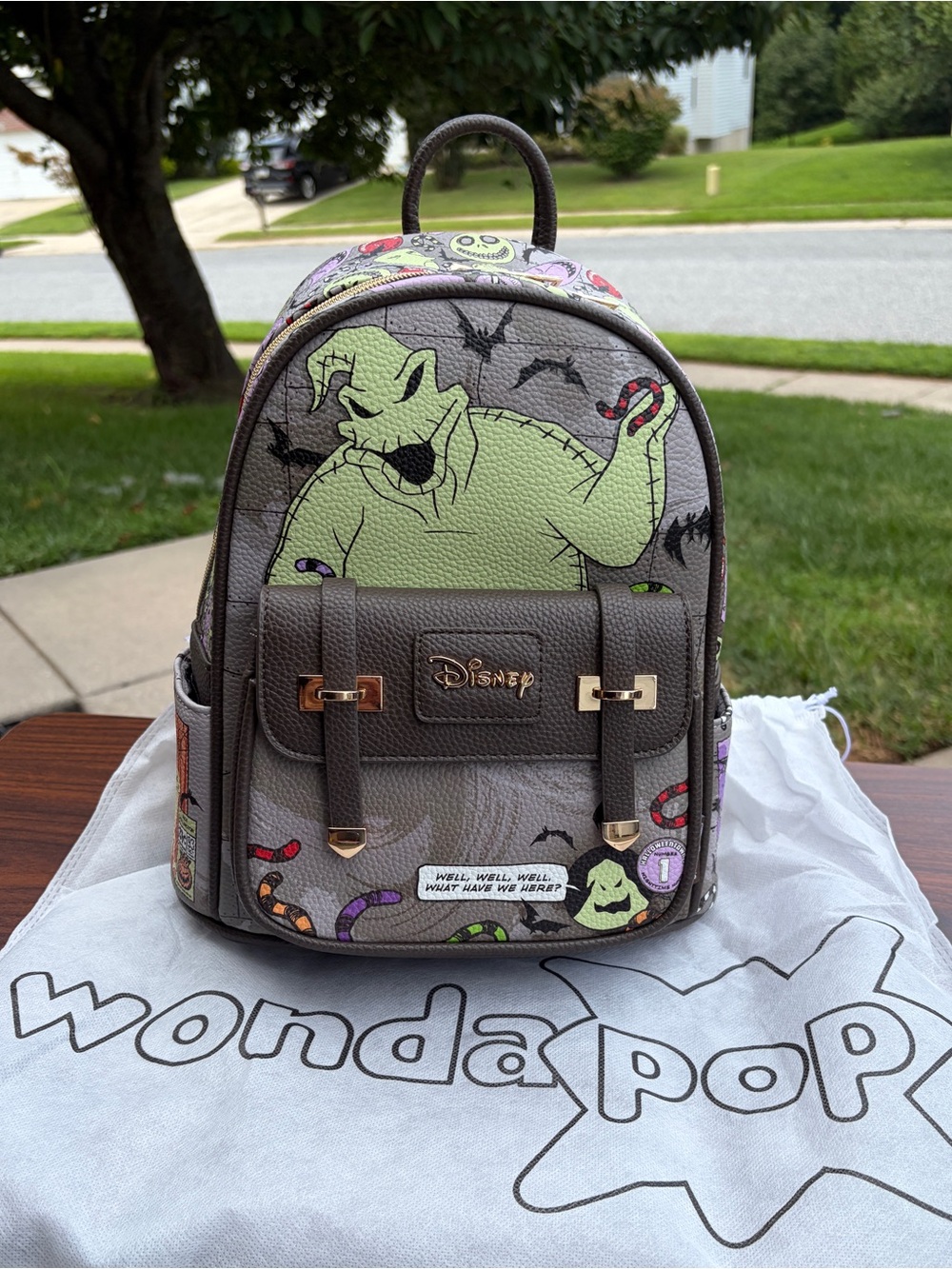 WondaPop Disney Nightmare Before Christmas Oogie Boogie Mini Backpack NWT